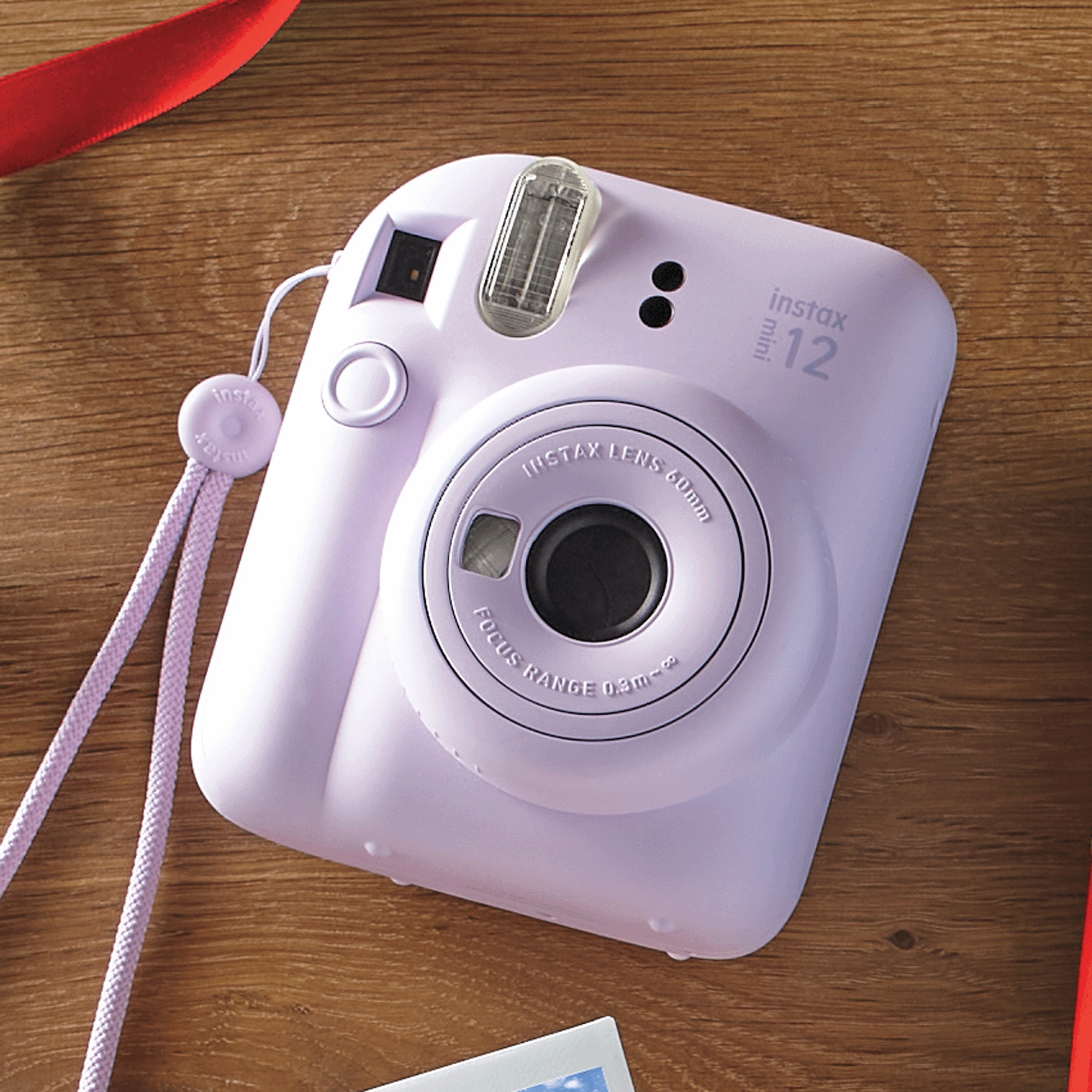 Fujifilm Instax Mini 12 Instant Camera with Built-In Selfie Mirror, Lilac Purple, large