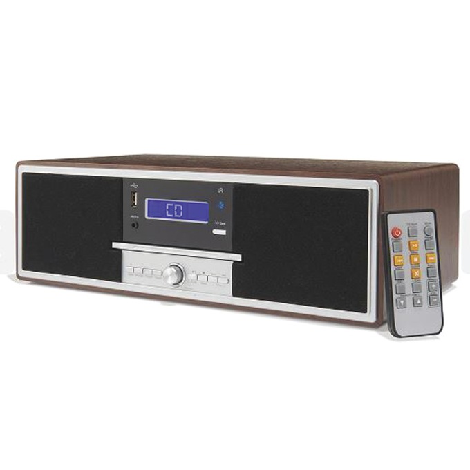 Tabletop Bluetooth Radio CD Player, , large