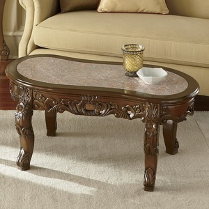 Hand-Carved Cocktail Table, , large