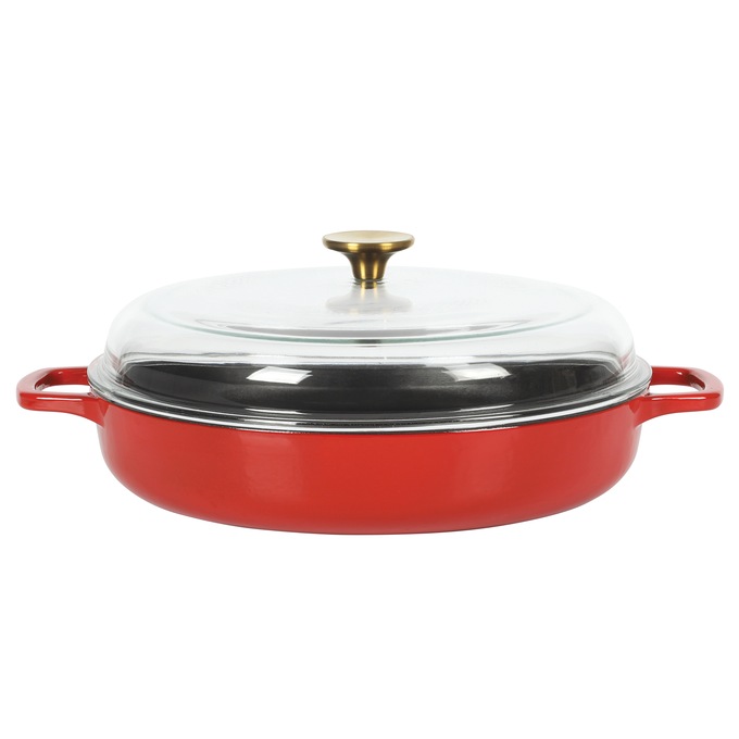 Sur La Table Supper Club 3.75-qt. Enameled Cast Iron Everyday Pan, , large