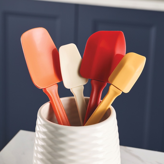 Rachael Ray 4-Piece Spatula & Spoonula Set, , large