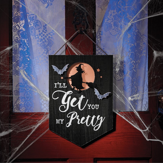 I'll Get You My Pretty Halloween Sign, , large