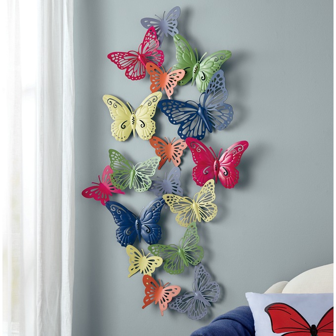 Colorful Butterflies Wall Decor Seventh Avenue