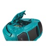 Aiwa Portable 7" Screen DVD Boom Box with Bluetooth, Teal, large
