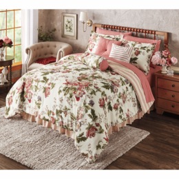 Florence 11-piece Comforter Set and Window Treatments, , large