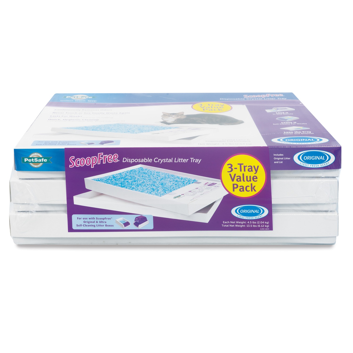 Petsafe Scoopfree Ultra 2nd Generation Self-Cleaning Litter Box and ...