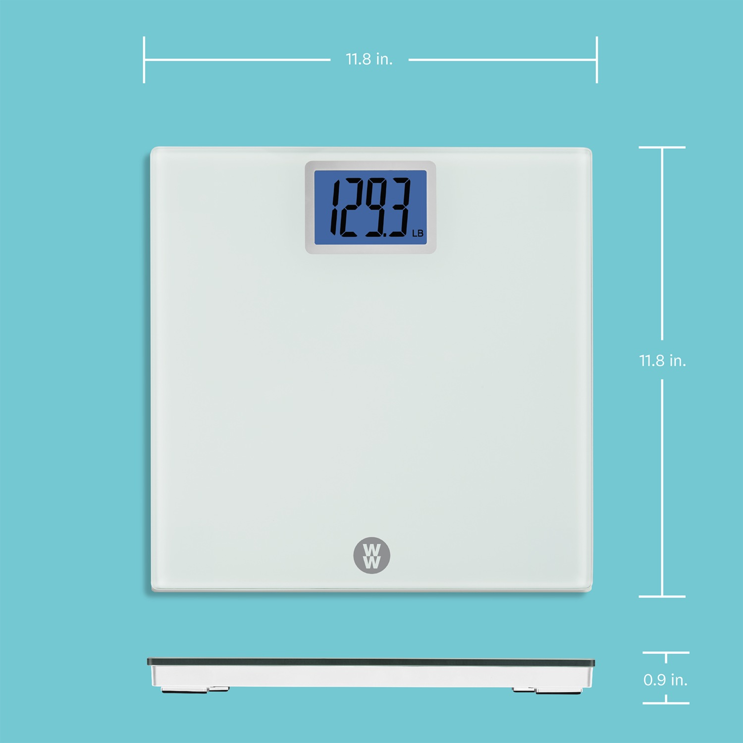 Weight Watchers Digital Glass Scale Seventh Avenue