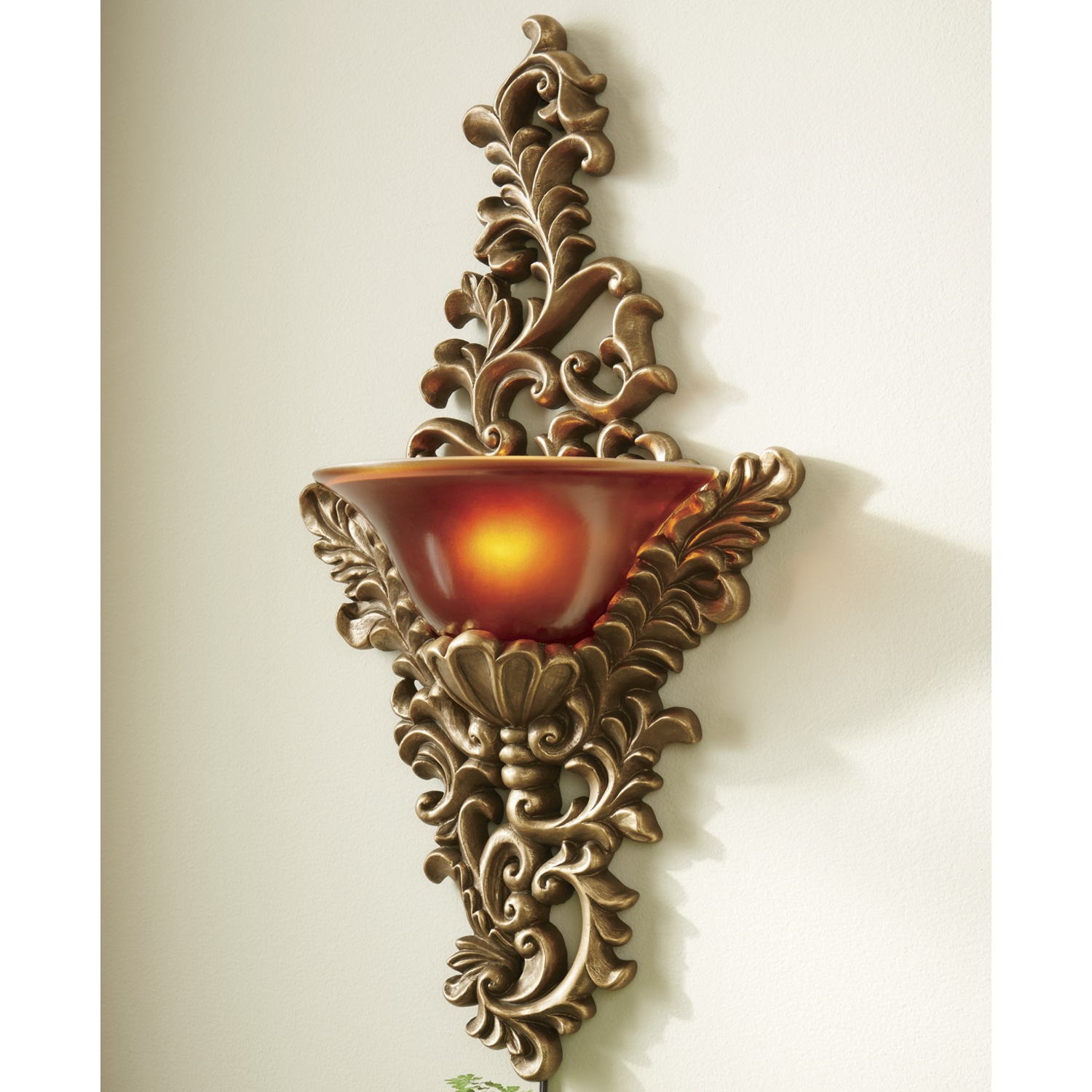 Ornate Wall Sconce Seventh Avenue