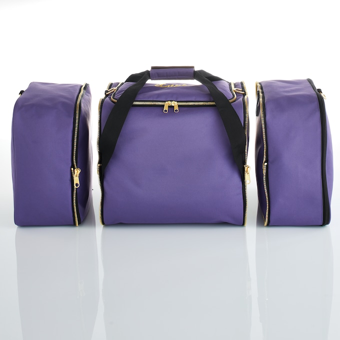 Versatile Multi-Compartment Duffel, Purple, large