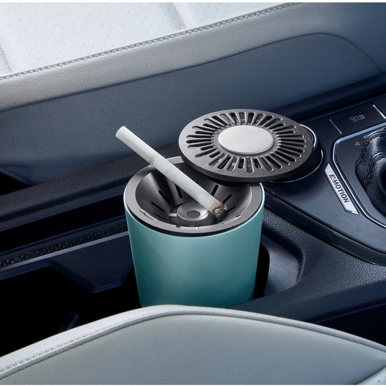 Portable Air Purifier Smokeless Ashtray and Set of 10 Filters