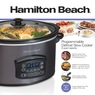 Hamilton Beach 6-Quart Programmable Defrost Slow Cooker, , large