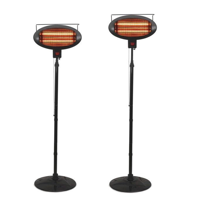 BLACK+DECKER Outdoor Garage/Patio Electric Heater, , large