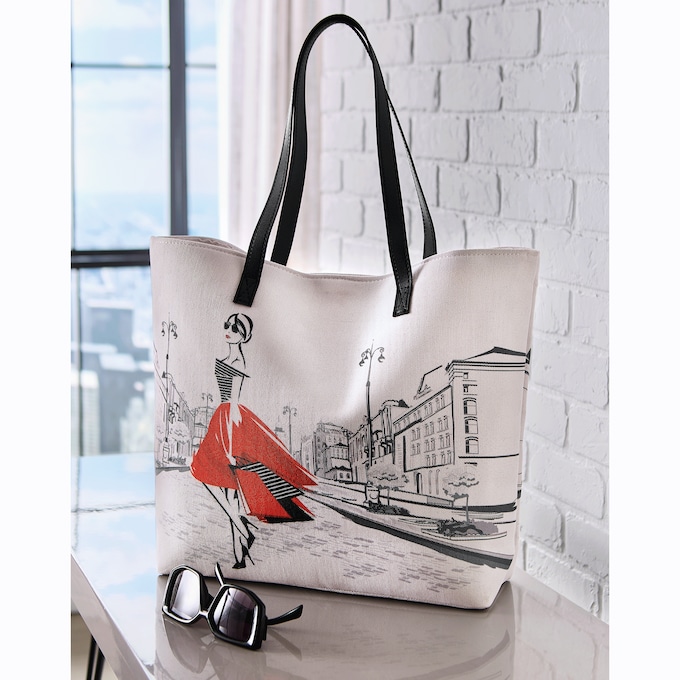 Shopping Lady Tote, , large