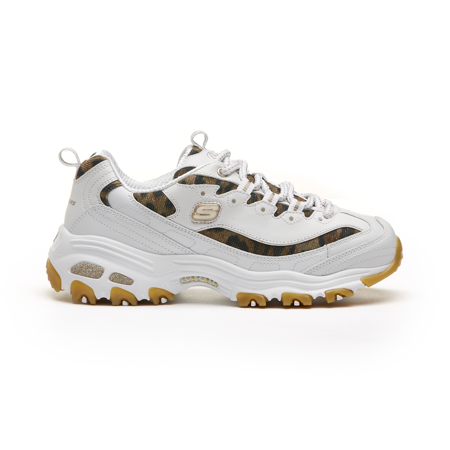 skechers d'lites womens brown