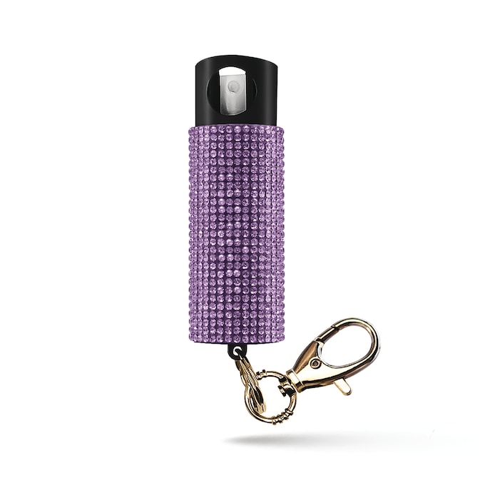 Rhinestone Pepper Spray Keychain with 16-Ft. Range and UV Dye by Guard Dog Security, , large