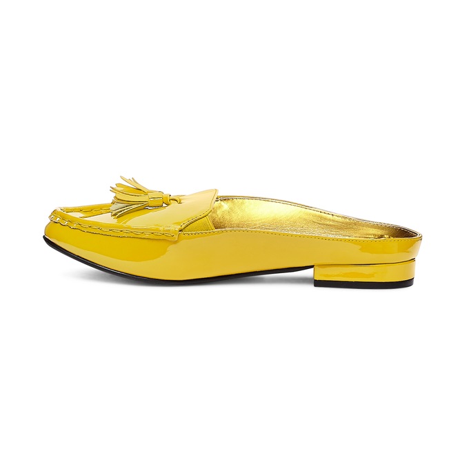 Tassel Mule, Yellow Patent, large