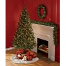 Pre-Lit Christmas Tree, Wreath & Garland Set, 3 Pieces, , large