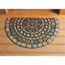 Mosaic Rounded Indoor/Outdoor Doormat - 23" x 35", , large