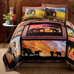 Elephant Quilt, , large
