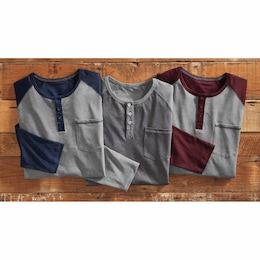 3-Pack of Raglan Shirts, , large