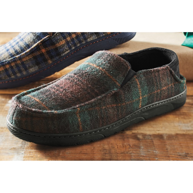 MUK LUKS Owen Plaid Slipper, , large