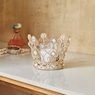 Glam Crown Candleholder, Gold, large