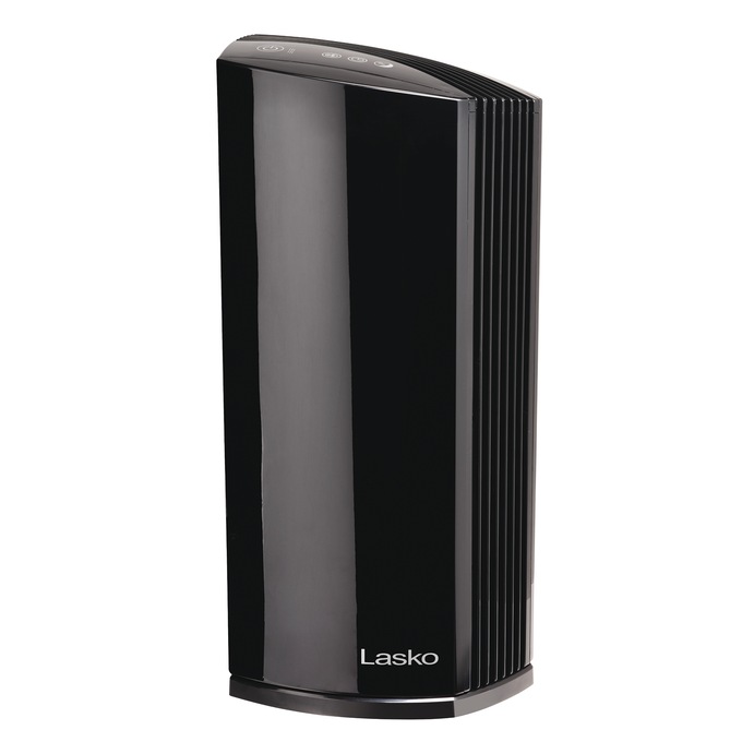Lasko LP450 Air Purifier with Odor Reduction, Black, large