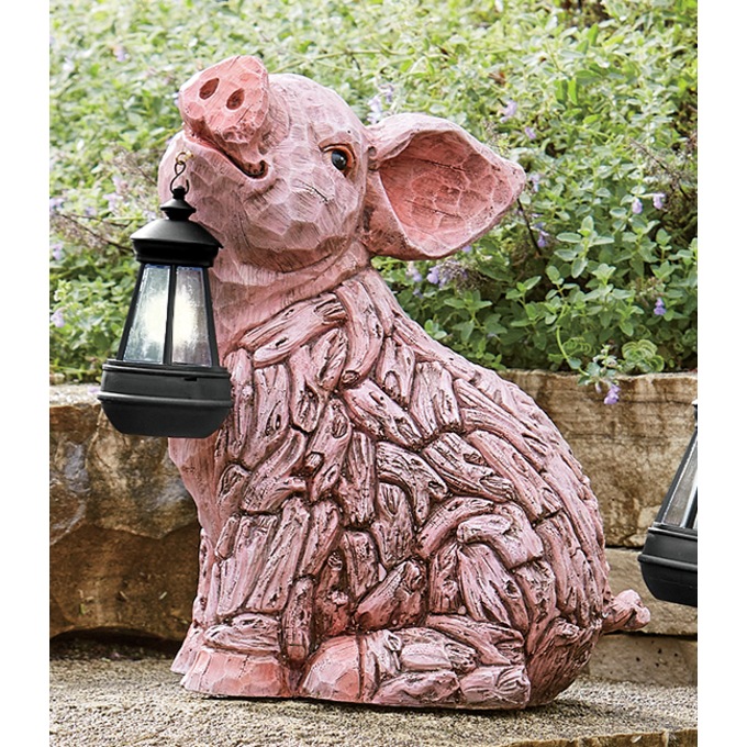 Farm Animal with Solar Lantern, , large