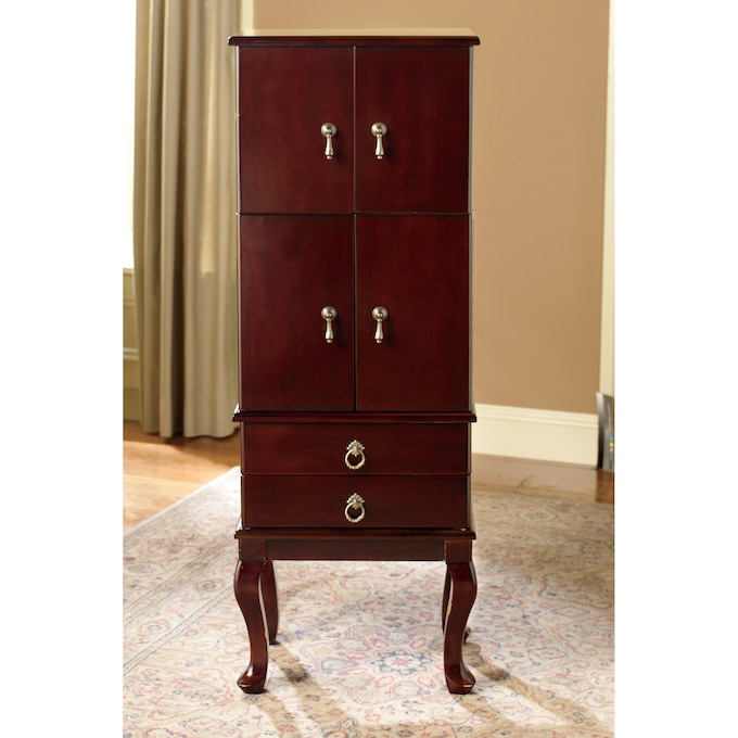 Camille Jewelry Armoire, Cherry, large