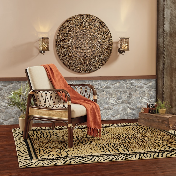 Rattan Armchair, , large