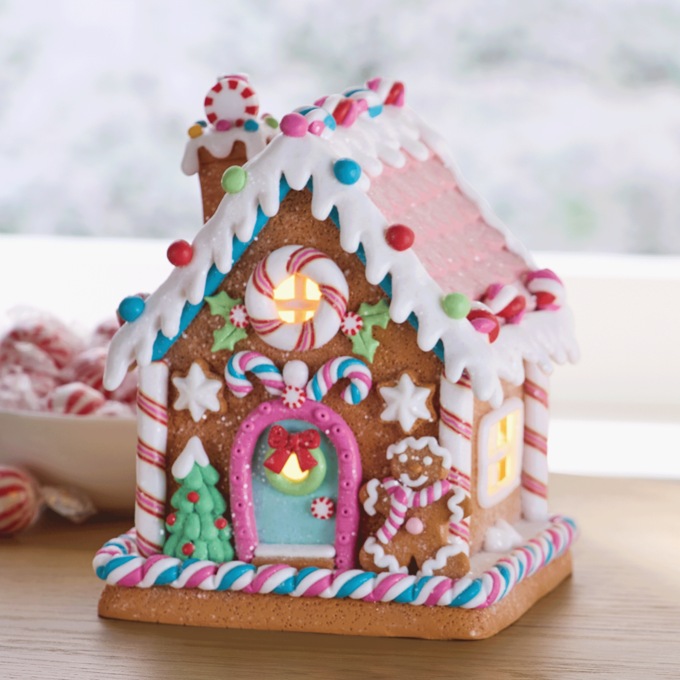 Whimsical Gingerbread House, , large