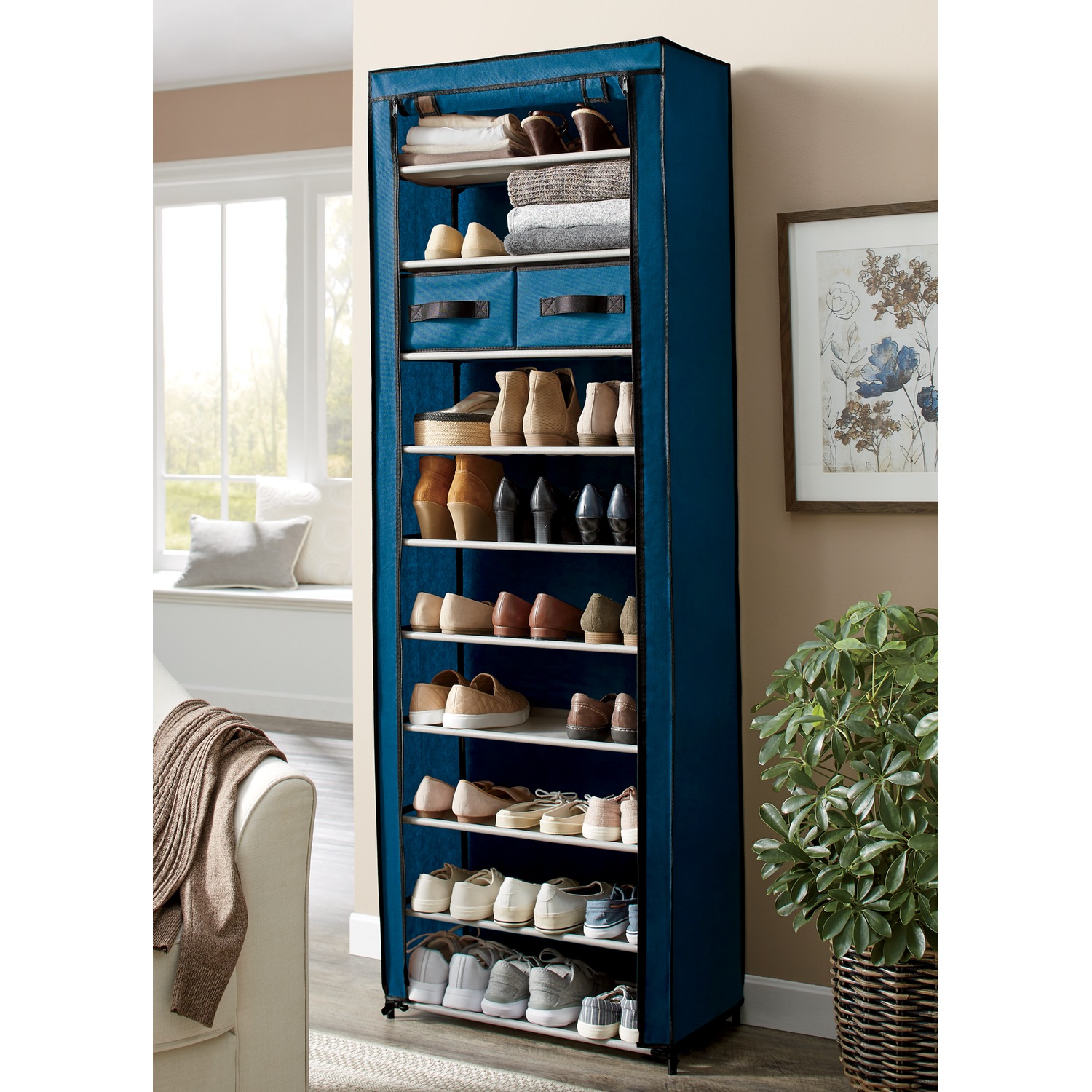 10Layer Shoe Rack Seventh Avenue