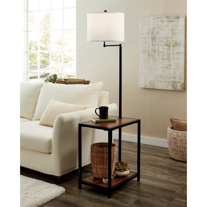 Mila Lit End Table, , large