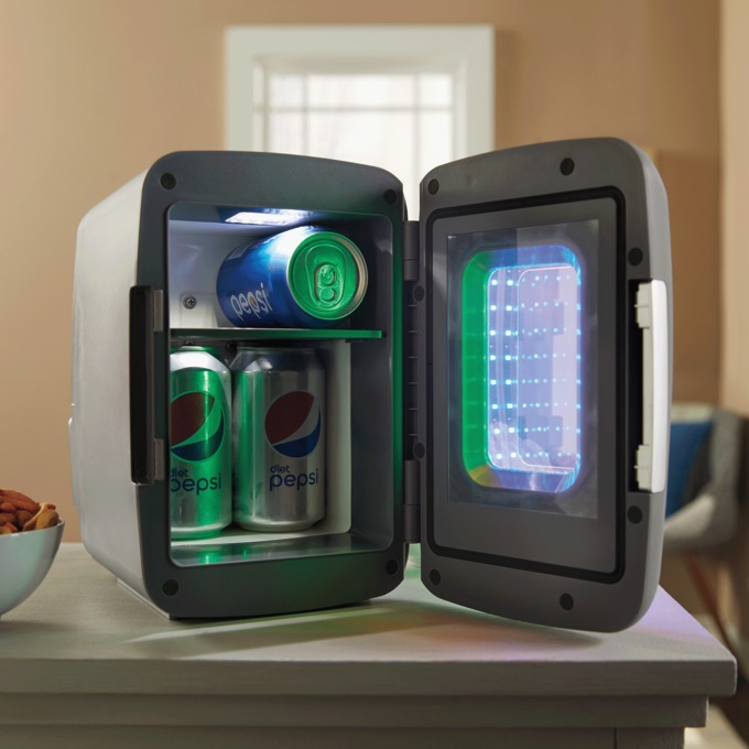 Frigidaire Light-Up Mini Fridge, , large