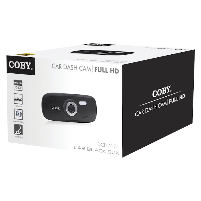 Coby Full HD G-Sensor Dash Cam, , large