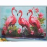 Flamingo Flock Wall Art, , large