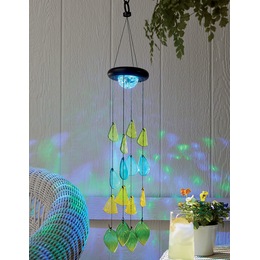 Color-Changing Solar Wind Chime, , large