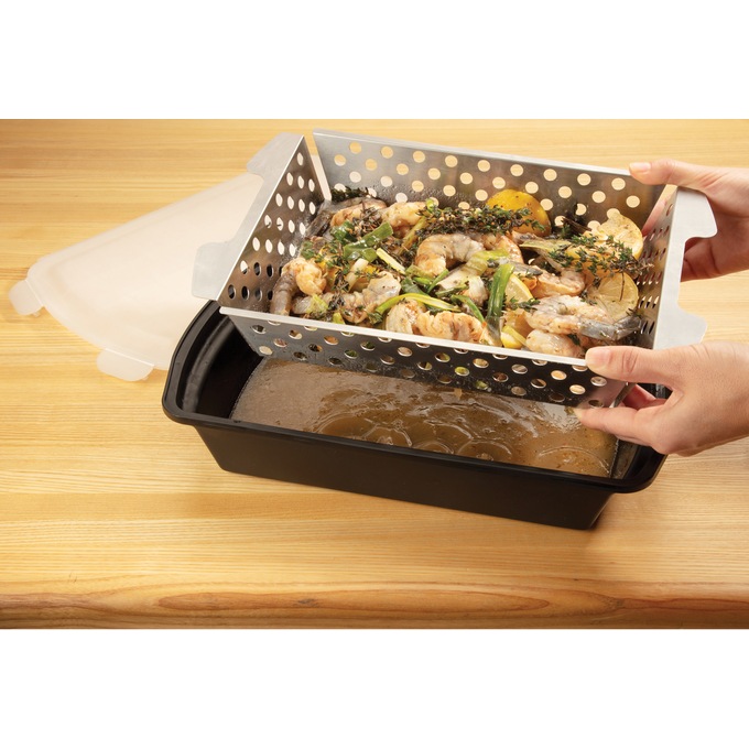 Cuisinart Marinade & Grilling Basket Set, , large