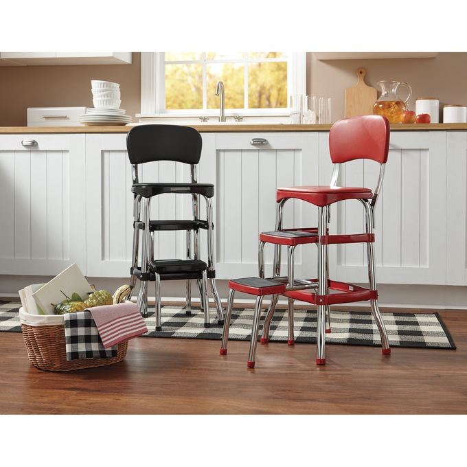 Retro Step-Stool Chair, , large