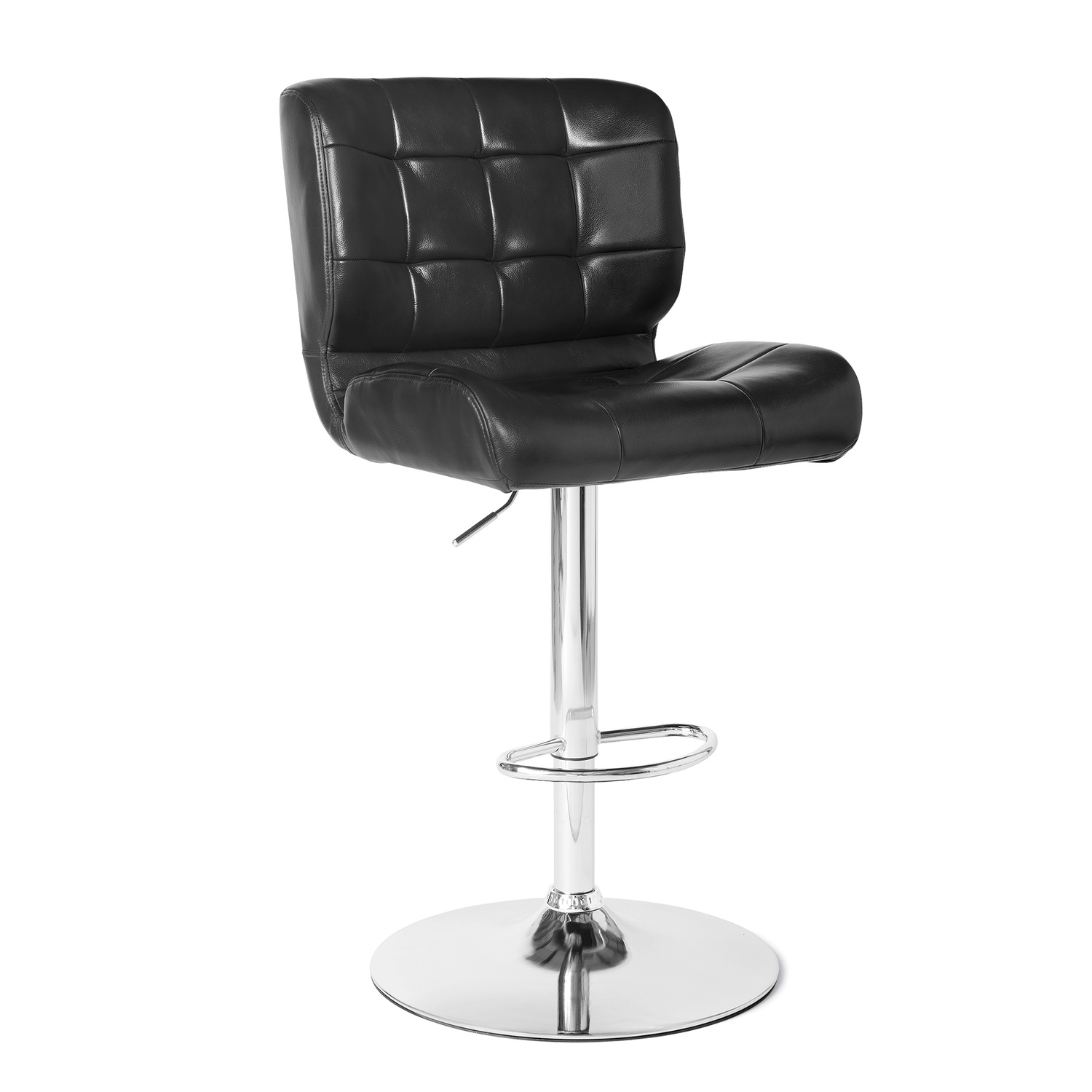 Laurel Oversized Tufted Stool | Seventh Avenue