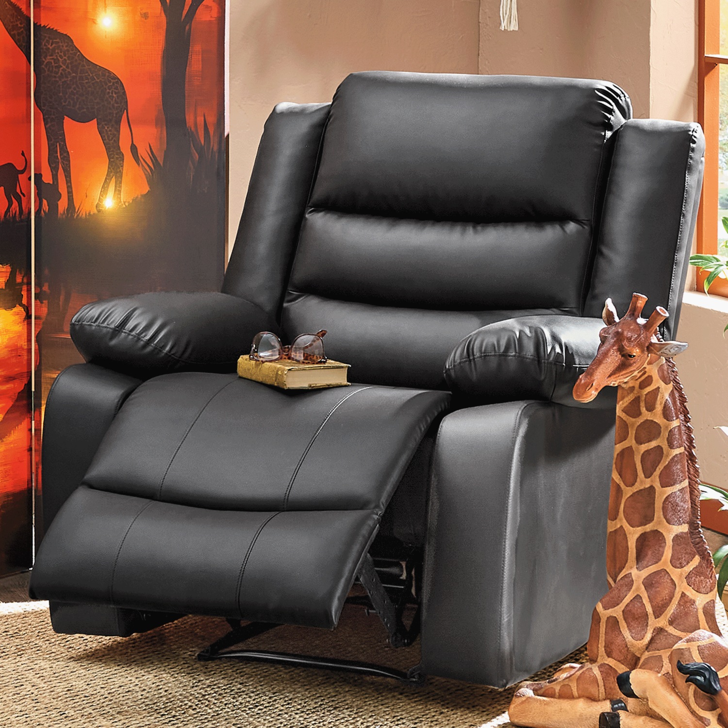 Overstuffed Recliner | Seventh Avenue