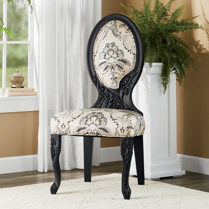 Swirl Carved Chair, , large