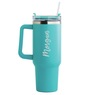 Personalized Script Stainless Steel 40-oz. Travel Mug, , large