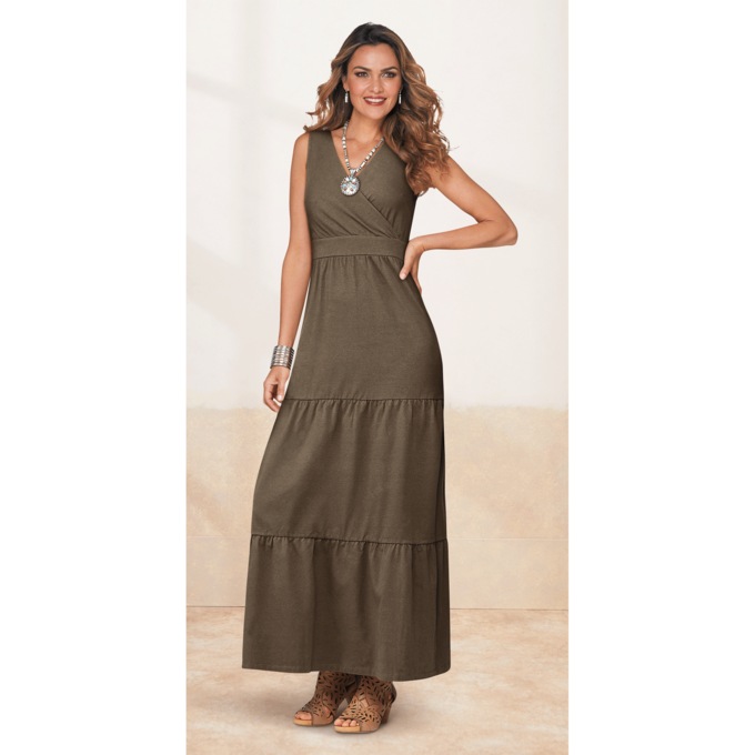 Must-Have Knit Maxi Dress, , large