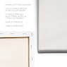 Hello Artist! 8-Piece 9" x 12" Canvas Creativity Pack, , large
