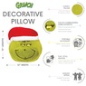 Grinch Accent Pillow, Multi, large