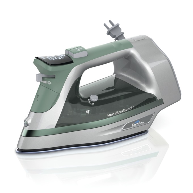 Hamilton Beach Durathon Digital Nonstick Iron, Green, large