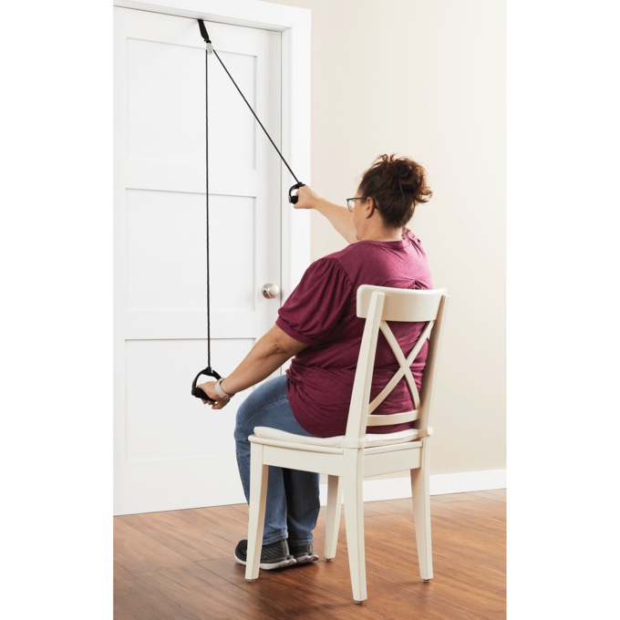 Shoulder Rehab Pulley with Straps, , large