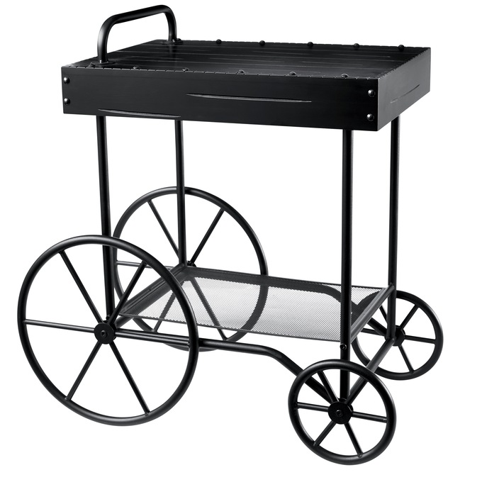 Industrial-Style Leeds End Table, , large