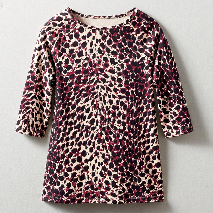 Betty Knit 3/4-Sleeve Top, , large